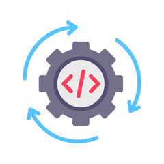 Obraz premium Settings icon vector image. Suitable for mobile apps, web apps and print media.