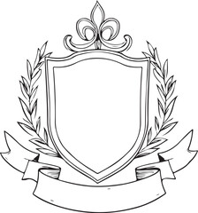 Royal Crest & Shield Vector Bundle
