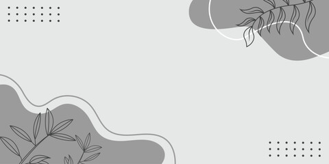 Simple Background With Grey Concept