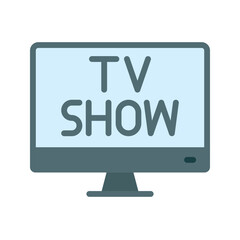 Tv Program icon vector image. Suitable for mobile apps, web apps and print media.