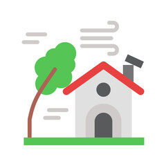 Wind icon vector image. Suitable for mobile apps, web apps and print media.