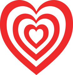 red-and-white-heart--concentric-hearts--geometric- bg remove.eps