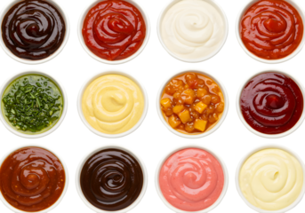 Delicious Dipping Sauces: 12 Flavorful Options for Your Next Meal transparent background