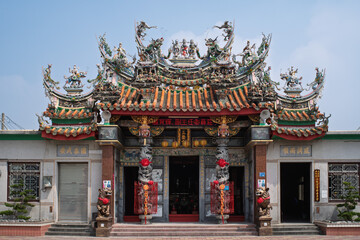 Fototapeta premium 台湾ローカル 台湾のお寺