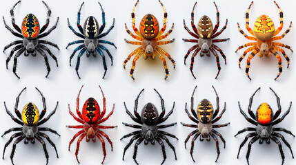 Spider Sticker Collection