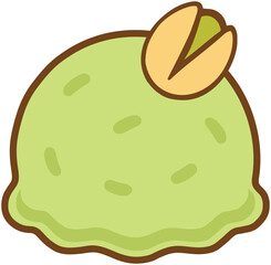 Pistachio ice Cream
