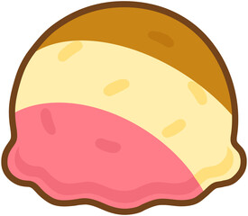 Neapolitan ice cream
