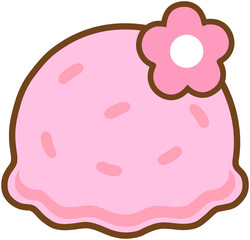 Sakura Ice Cream Scoop 