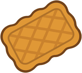 Caramel Biscuit