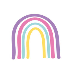 Rainbow Shape Vector