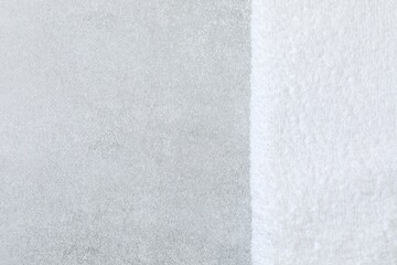 Naklejka premium Bath towel on the table