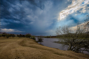 Regen in der Mongolei