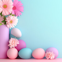 Minimalistic Instagram post template with pastel colors and subtle gradients, featuring modern typography. Perfect for enhancing engagement