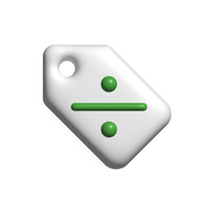 discount label on transparent background