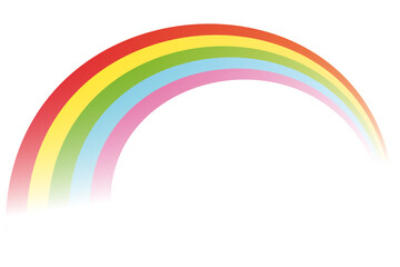 虹のイラスト素材