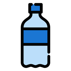bottle of mineral water icon
