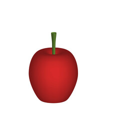 a nice apple vector design image