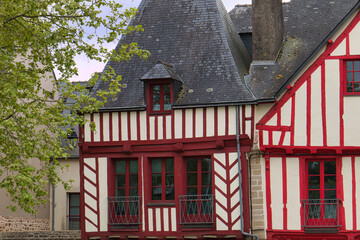 Maisons à pans de bois à Vannes