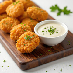 fried chicken nuggets