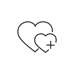 vector illustration of yoga elements in one line style