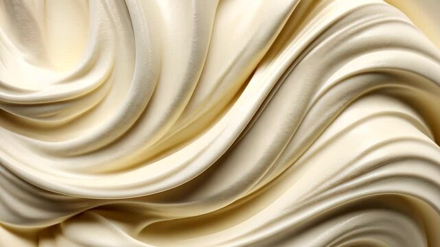 vanilla ice cream wave texture, swirl