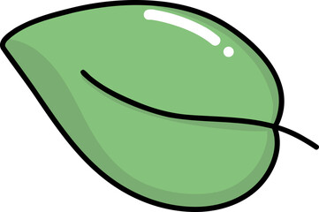  Green Leaf Teeth Dentist Icon.
