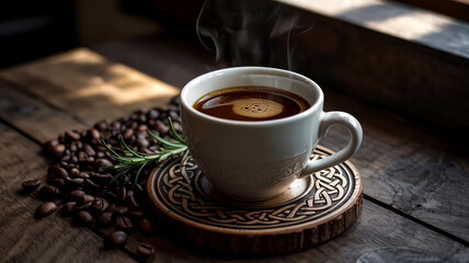 Fototapeta premium A cup of coffee