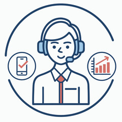 hr manager icon , management icon