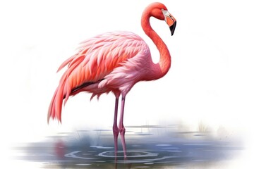 Obraz premium Andean flamingo animal bird wing.