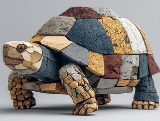 Turtle Sculpture, Modern Art, Studio