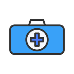 Aid icon vector image. Suitable for mobile apps, web apps and print media.