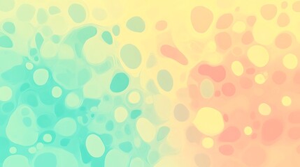 Abstract Pastel Swirls and Organic Shapes Design