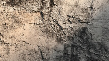 Obraz premium A close-up view of a textured concrete wall showcasing natural imperfections and unique patterns, ideal for backgrounds and designs.