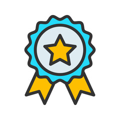 Excellence icon vector image. Suitable for mobile apps, web apps and print media.
