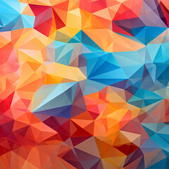 Fototapeta premium An Abstract Pattern with Geometric Shapes