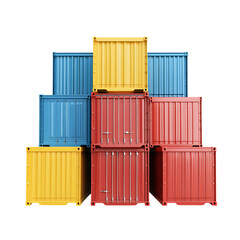 Fototapeta premium containers png