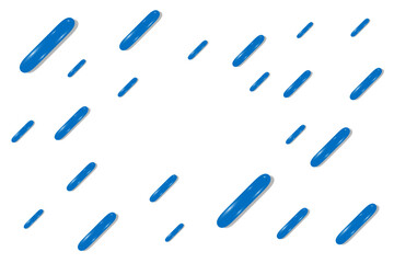 3D Blue Diagonal Line On White Background. Abstract Business Wallpaper. Vibrant. Vector Illustration