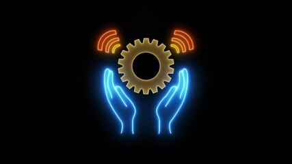 AI artificial intelligence machine learning concept, big data, innovation technology, cloud computing, futuristic, internet network on transparent background.  AI deep learning to use generative AI.