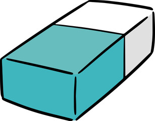 Illustration of eraser
