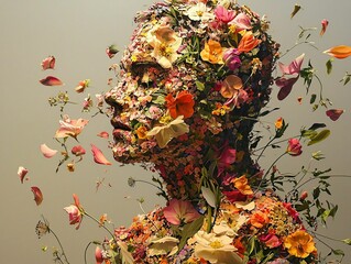 Floral Human Portrait