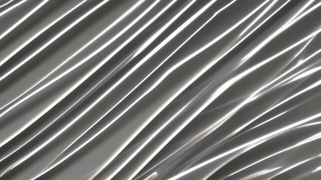 Abstract metallic lines, silver and white, industrial texture