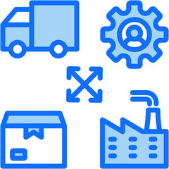 Supply Chain Icon