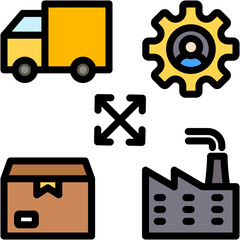Supply Chain Icon