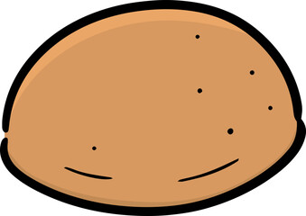 Illustration of bun
