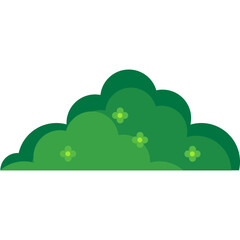 Obraz premium Green Bushes