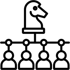 Organization Strategy Icon