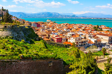 Nafplio, Greece aerial view