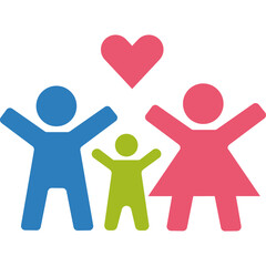 Happy Family Icon