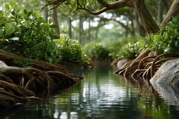 Celebrating World Environment Day with Nature's Beauty in a Lush Riverine Landscape