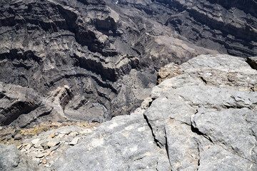 Jebel Shams Balcony. Oman